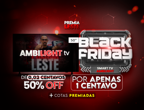 BLACK FRIDAY - SMART TV Philips 50" AMBILIGHT 
