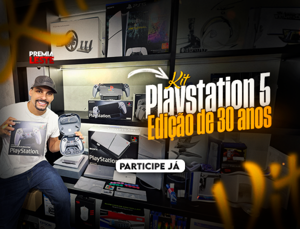 KIT PLAYSTATION 5 EDIÇÃO DE 30 ANOS  OU 10K